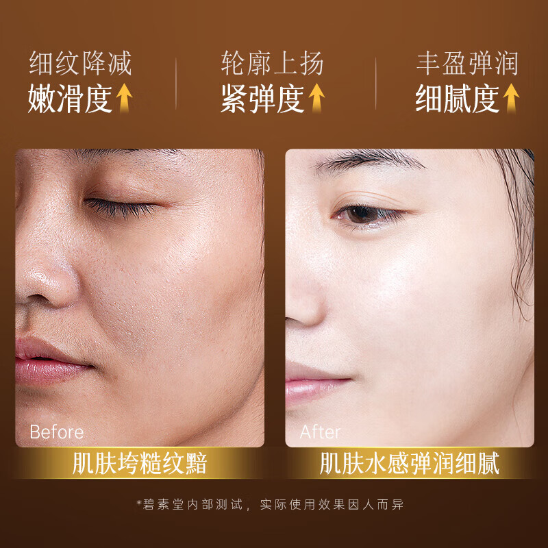 碧素堂六胜肽抗初老护肤品洁面水乳霜套装抗皱紧致淡纹衰老28-50岁7件套 六胜肽蕴能抗皱塑颜七件套 【董璇代言】送自己送妈妈礼盒装