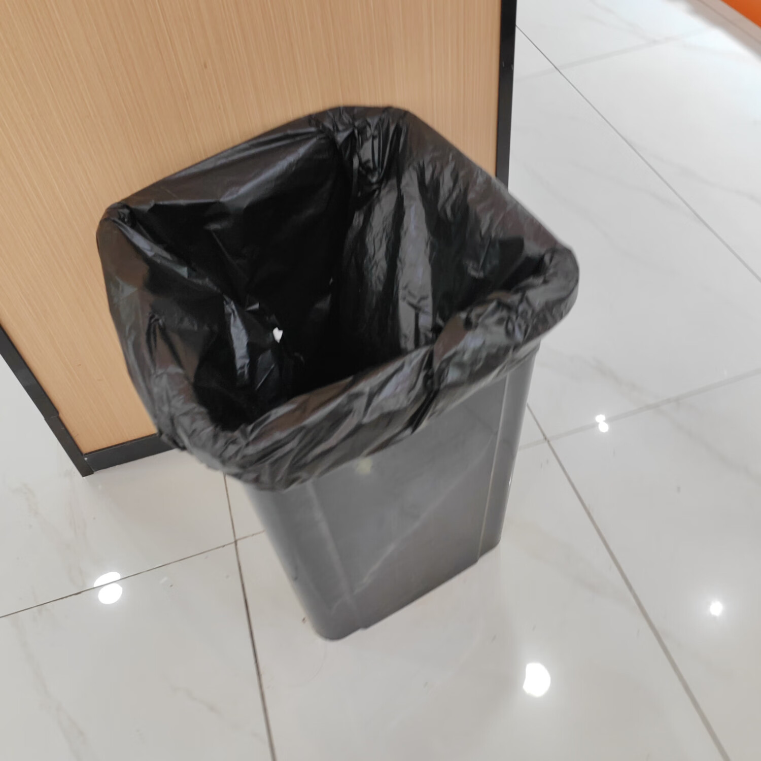 妍居垃圾袋大号加厚大黑色酒店物业商用家用厨房防漏大号拉级袋 特厚60*80cm适用25L 50只
