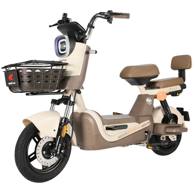 【8成新】邦德·富士达电动车【已售罄】酷迈80KM电子防滑碟刹送20800元骑行险摩卡奶霜