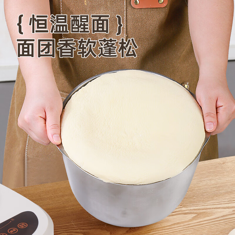 扬子和面机家用揉面机厨师机全自动搅面机多功能智能醒面发面机面包面粉搅拌机大容量活面机H-001 【5L旗舰款】快速出膜 恒温发酵 5L