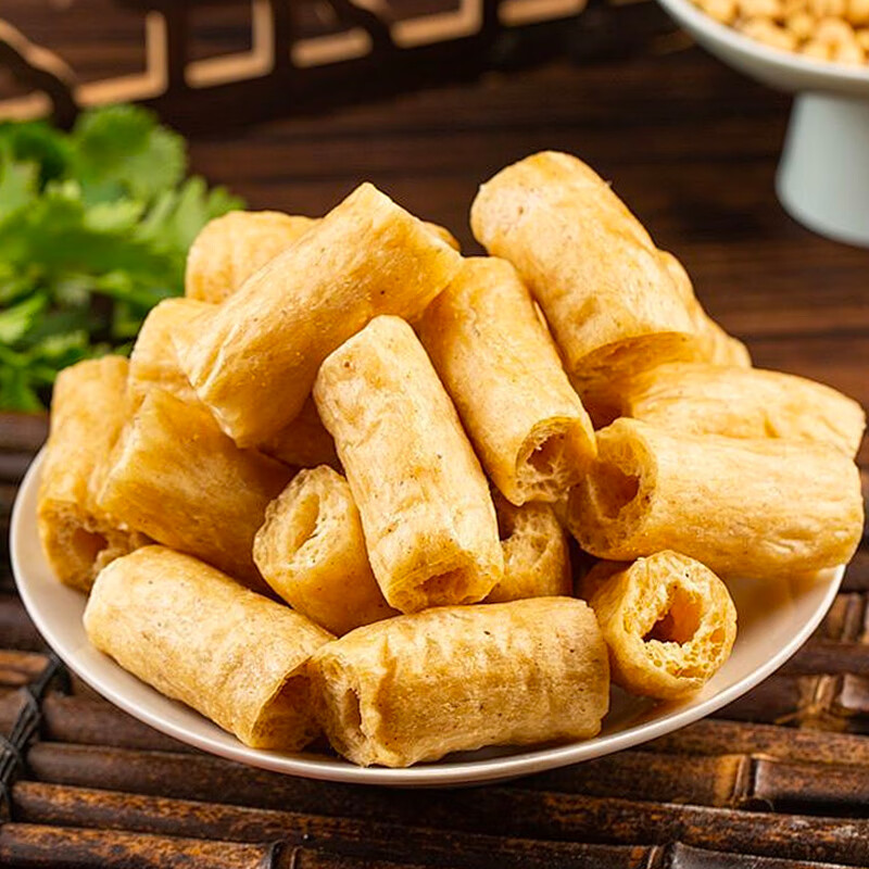 彬盛达无盐粒豆皮干货 东北非转基因大豆高蛋白豆制品豆腐皮 火锅食材 火锅套餐150g*5袋