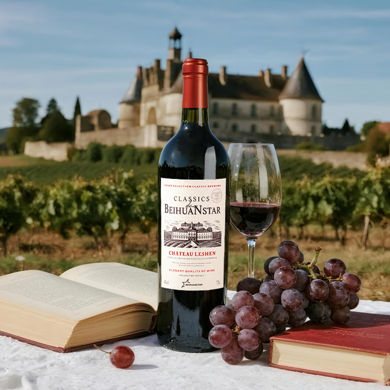 北环星法国进口红酒整箱 莱胜14度干红葡萄酒750ml*6瓶礼盒装 中秋送礼 【单支尝鲜装750ml】