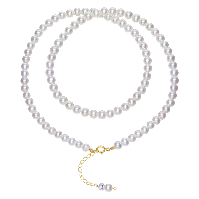 ���ڲ���������18K���޺˽�Բ4-5mm��ˮ��������baby������������������Ů������ 489Ԫ