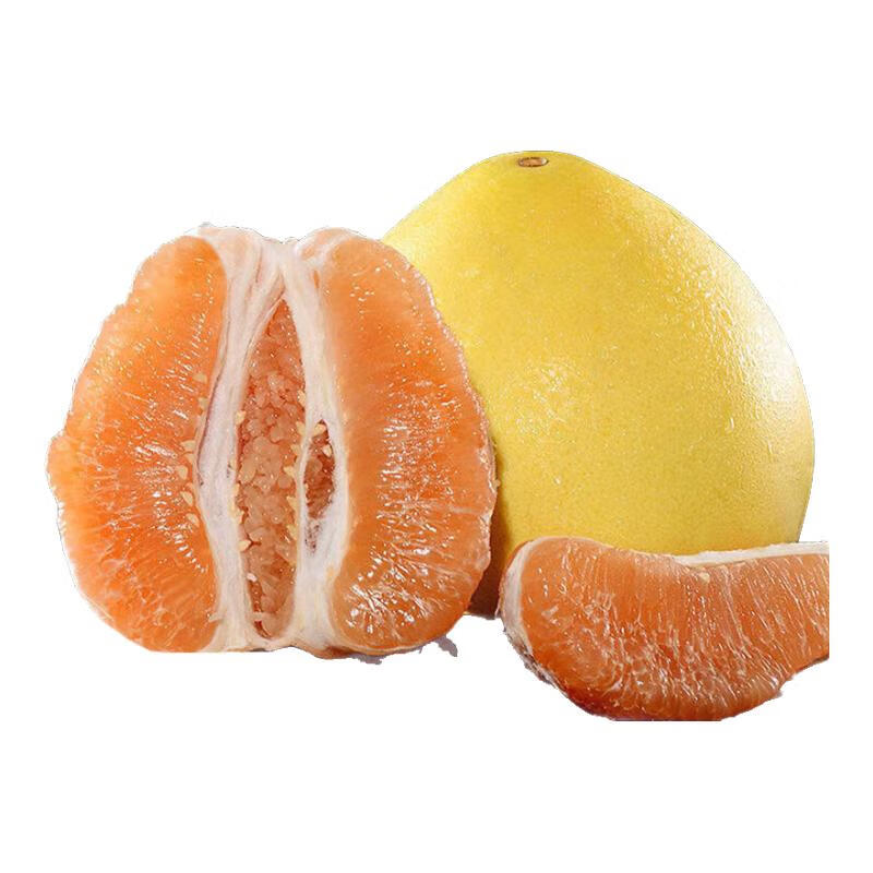 泓瀚黄心柚子正宗四川黄肉蜜柚多汁当季新鲜黄金柚子现摘整箱水果送礼 精选大果9-10斤装【净重9斤装】