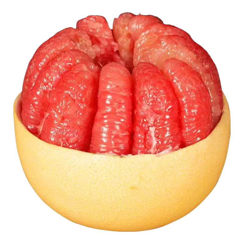 【精品红柚】正宗福建平和琯溪红心蜜柚子菜篮子超甜新鲜水果 红心蜜柚单果1.2-1.6斤