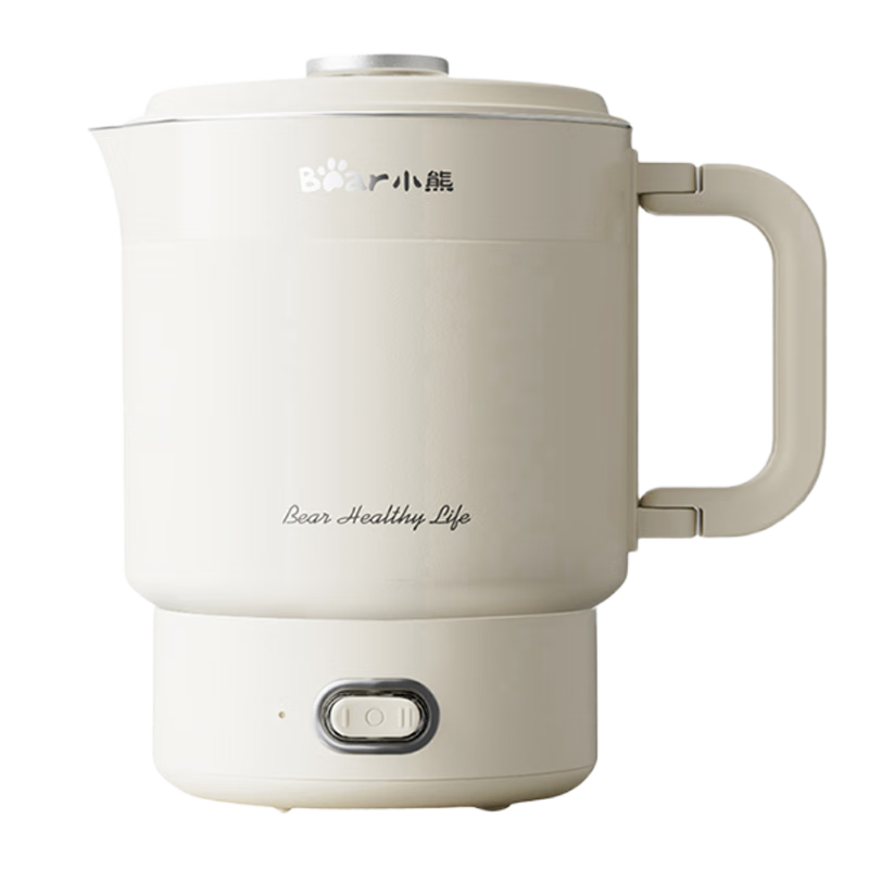 小熊（Bear）便攜式燒水壺 折疊燒水杯316L不銹鋼電熱水壺 旅行出差 0.6L小容量迷你一體無(wú)縫內(nèi)膽 ZDH-D06P1