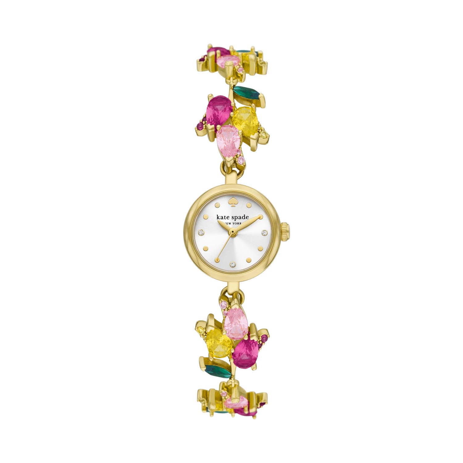 kate spade new yorkKate Spade New York Women's Monroe Quartz Watch Crystal Floral 20MM