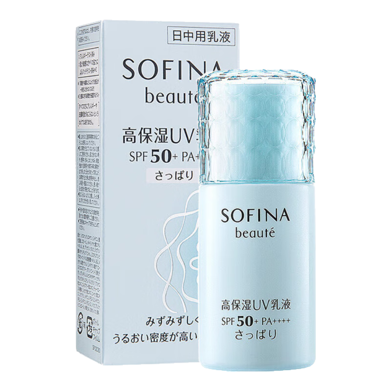 蘇菲娜芯美顏日間倍護防曬乳防曬霜SPF50+ PA+ 新藍小花 清爽型30ml