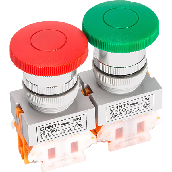 ��̩��CHNT��Ģ��ͷ��ť �Ը�λ������ť���ش�ͷNP4-11M/1 ��ɫ 6.21Ԫ(������)