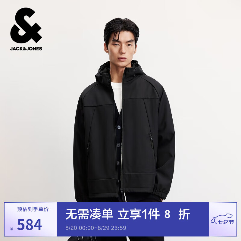 �ܿˡ���˹��JACK&JONES������Ϧ���˽�����ﶬ��������������ñ����ˮ��ɽͽ���������� E43����ɫ ���� M ��175��