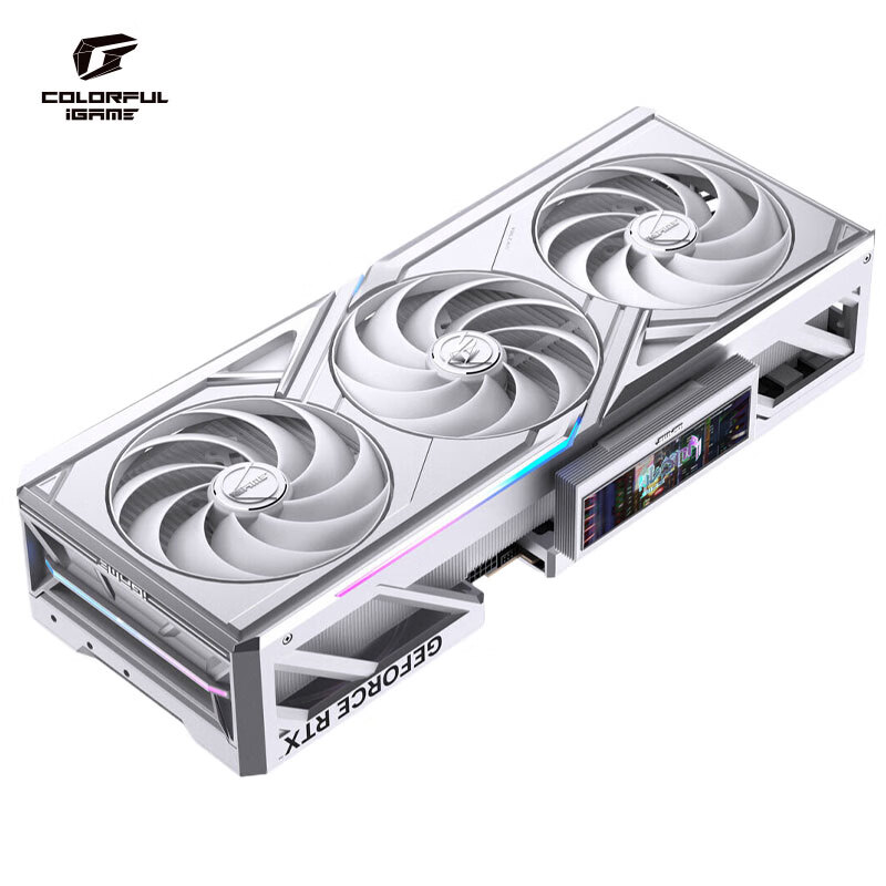 七彩虹iGame RTX5090D火神/水神/AD 32G游戏ai高端电竞渲染设计rtx4090台式电脑独立显卡 RTX5090 D v2 白火神 OC 24G