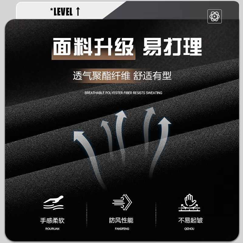 杉杉夹克男秋冬新款商务休闲立领上衣日常通勤行政拉链外套男 灰绿 4XL /195