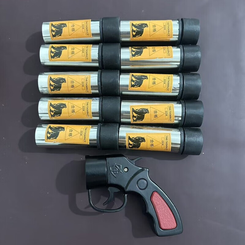 户外车载防卫随身便携式防身装备器材工具黑科技喷枪灭火安全用品 发射器+10个头+收纳包