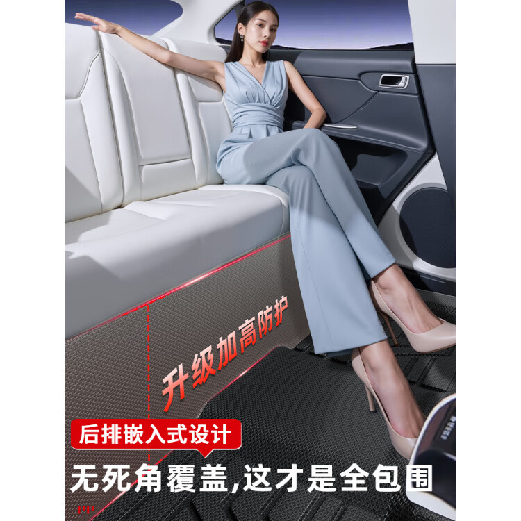 2025款长安深蓝S05专用全包围TPE汽车脚垫车内装饰用品配件大全25 【单层】TPE包门槛脚垫 深蓝汽车S05【25款】