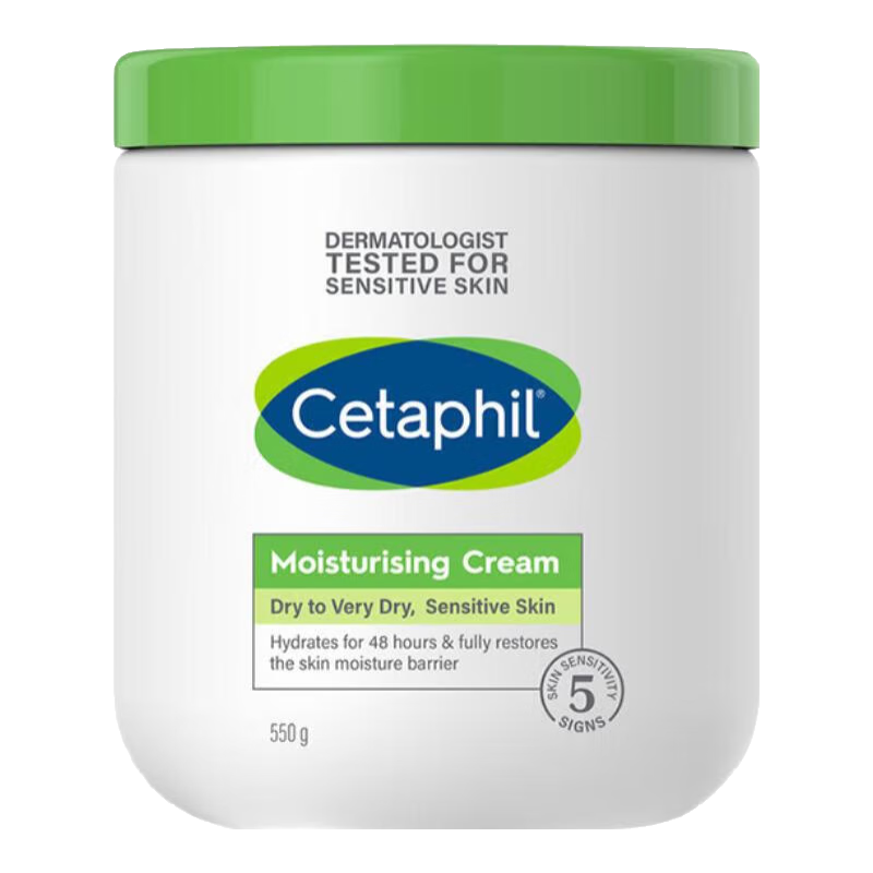 Cetaphil/˿��ܽ ��׹� ��ʪ˪ 550g 419.5Ԫ��5��(��83.9Ԫ/��)