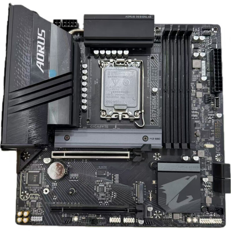 技嘉B660M-D2H主板/H610M H/GAMING AC/AORUS小雕B760 技嘉B760M AORUS PRO AX (DDR