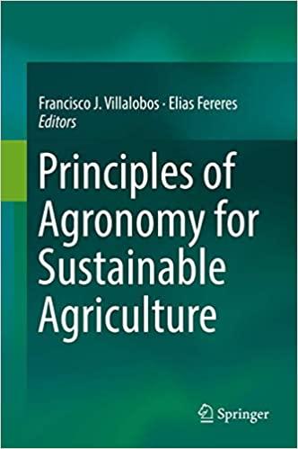 预订principles of agronomy for sustainable agricultu