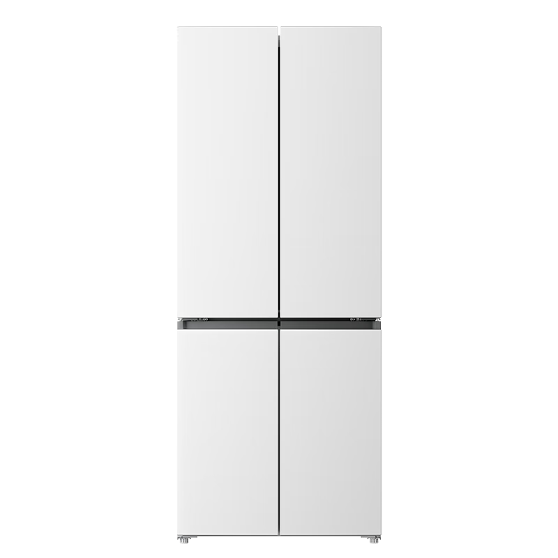 TCL小清柠480L十字门冰箱超窄小户型双净味深冷速冻电冰箱双变频一级能效风冷无霜R480V7-U1国家补贴