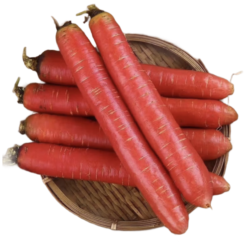 京鲜生水果胡萝卜 新鲜萝卜1.8斤 新鲜蔬菜 源头直发 单果100g