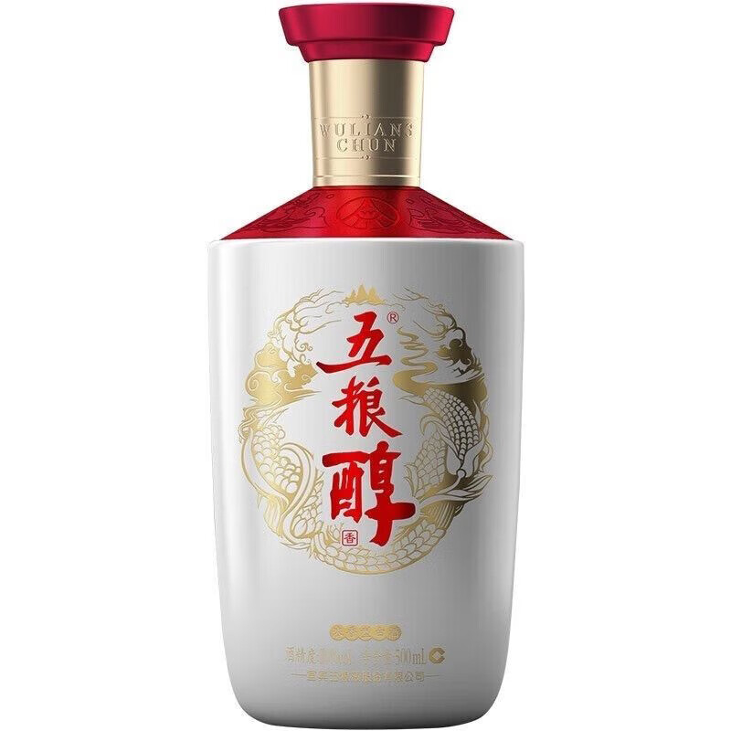 五粮液股份 五粮醇 浓香型白酒 收藏送礼 50度 500mL 6瓶 五粮醇银装