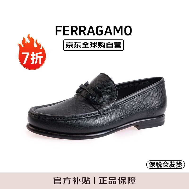 ������Ľ��Ferragamo���ļ��¿��Gancini�ֹ�����������Ƥ��ƤЬ688525 3E ��