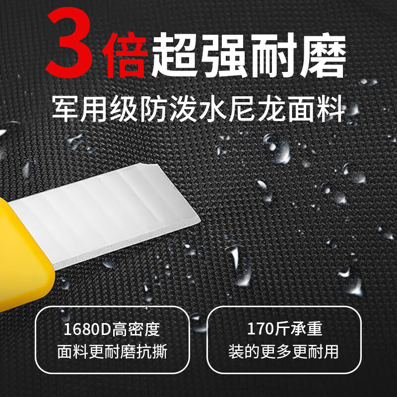 回力双肩包男士90升超大容量旅行包出差行李背包户外登山包旅游书包 大号黑色95L【独立鞋仓可扩容35%】