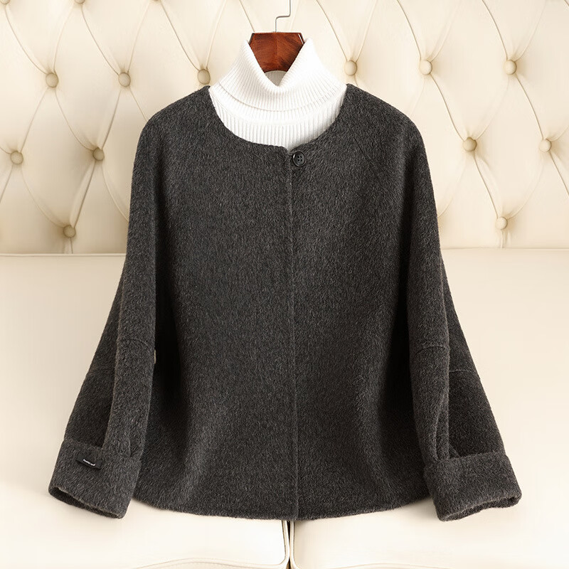 FOURDATRY˫����ë����Ů�̿�2025�ﶬ�¿����ʿ���С���ë������ŮС���� ���ɫ M 441.26Ԫ