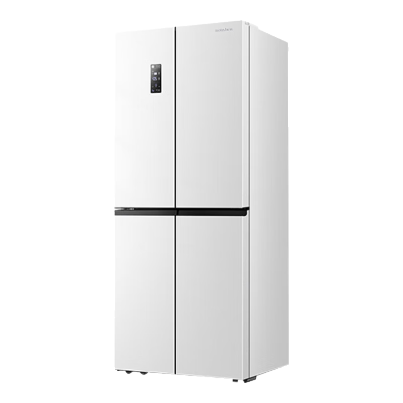 容声431升十字对开门一级能效超薄变频风冷无霜大容量节能低噪家用四开门十字门冰箱 国家补贴20% 店铺爆款+BCD-431WD3FP白+双风道循环