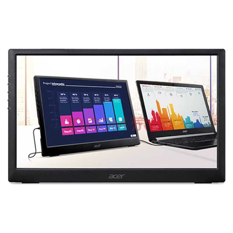 곞acer PM161Q 15.6Ӣ IPS˱ ȫ Яʽƶʾ Type-C PM161Q