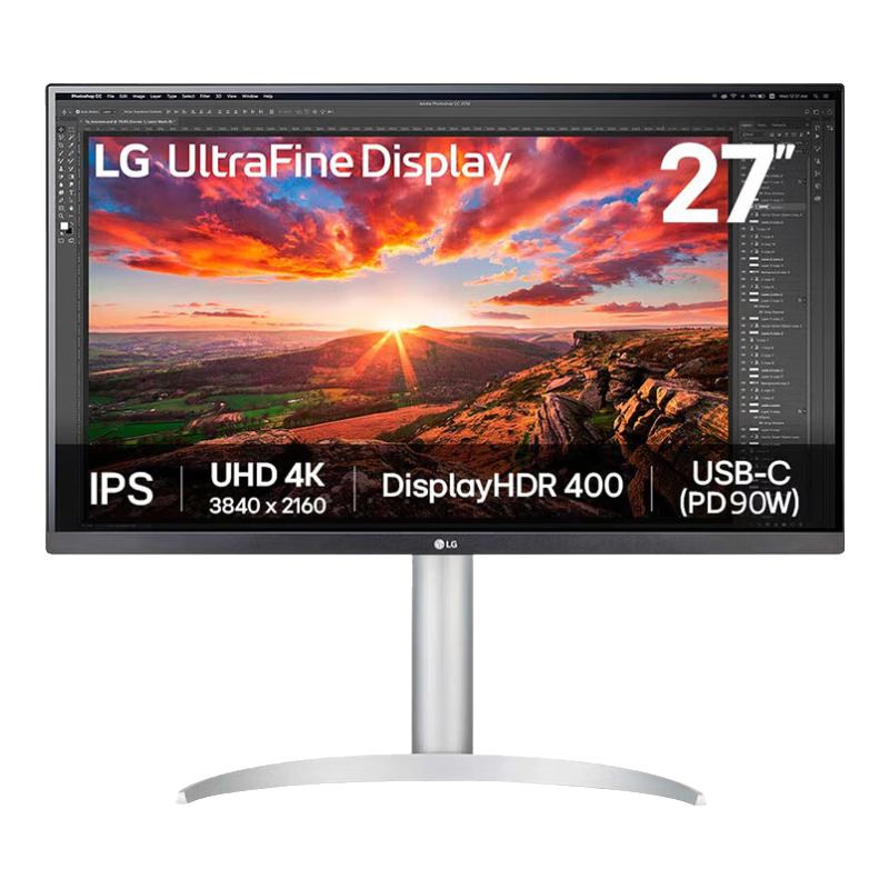 ���ڲ�����LG 27UP850K 27Ӣ��4K��ʾ�� IPS��� HDR400 Type-C 90W��� �������� ������ת ���ʦ�� 1443.3Ԫ(������)