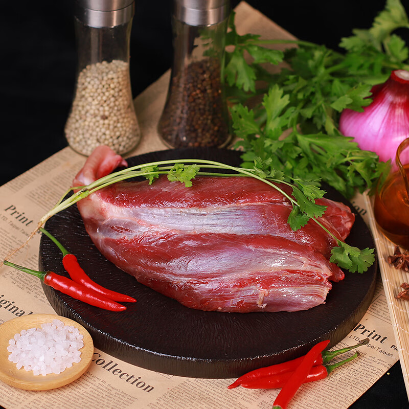 白小哞有机白牦牛肉 原切精选牛腱子 高原散养生鲜 源头直发 5kg(1kg*5)