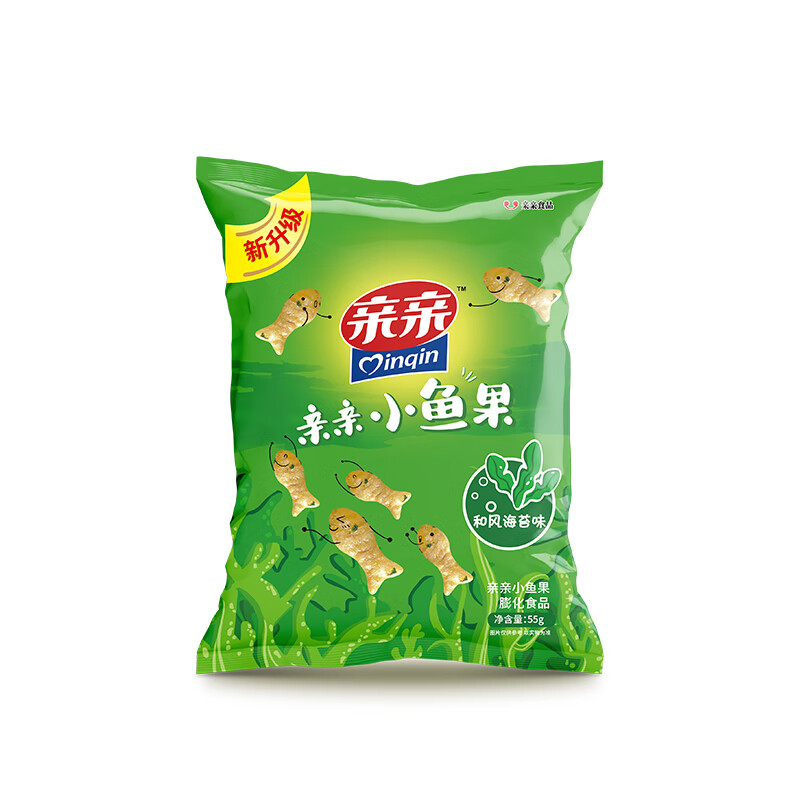 亲亲零食网红小吃 虾条薯片任选膨化休闲零食 – 只需6.9元！