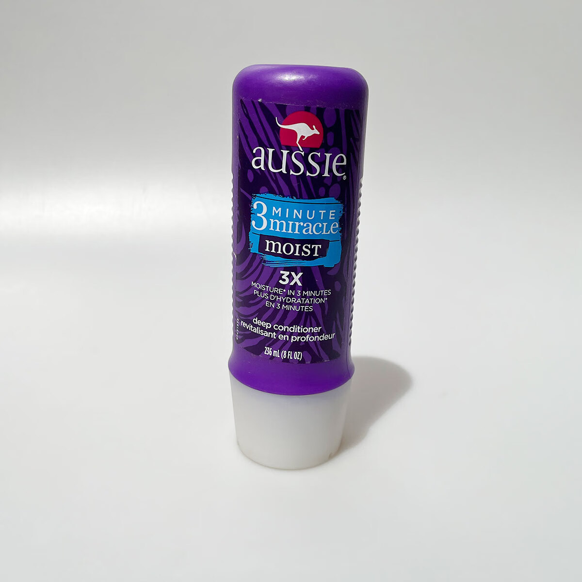 澳丝美国原装紫袋鼠洗发水360ml控油无硅油去油洗发露进口清 3分钟保湿发膜