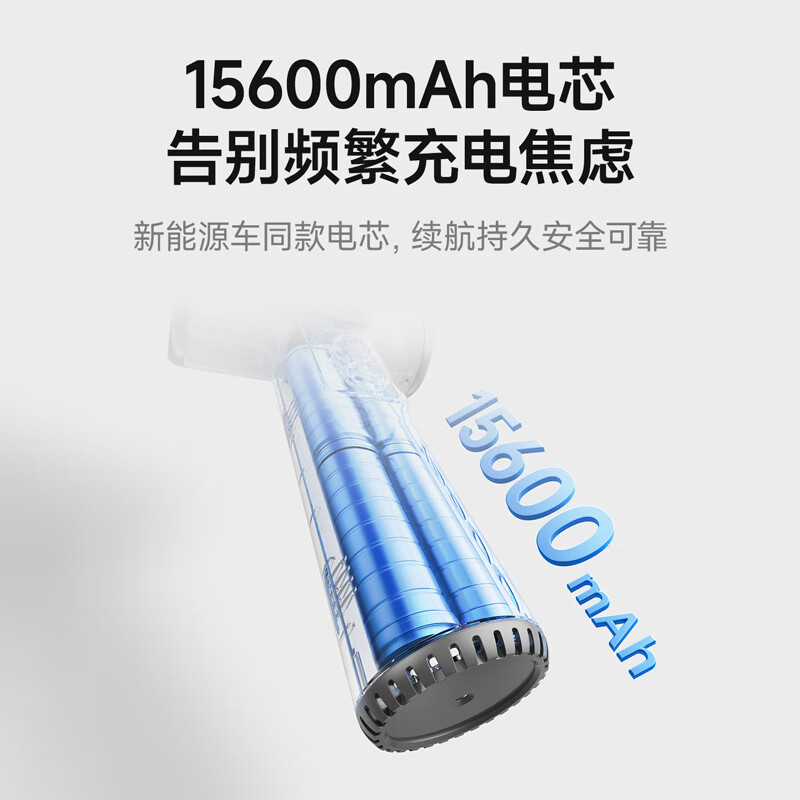GBTW无线吹风机学生宿舍专用充电式不插电速干10万高速冷热风小功率美术联考电吹风 【3万转标配】白色/15600续航+100档强风
