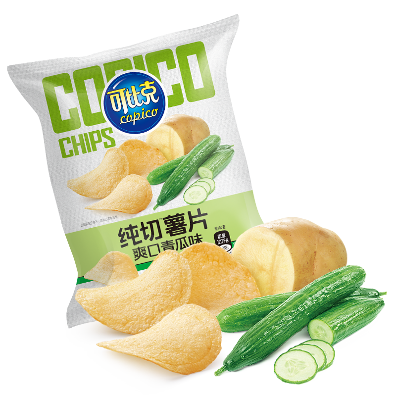 可比克纯切薯片价格趋势及口感评测|休闲零食历史价格走势助手