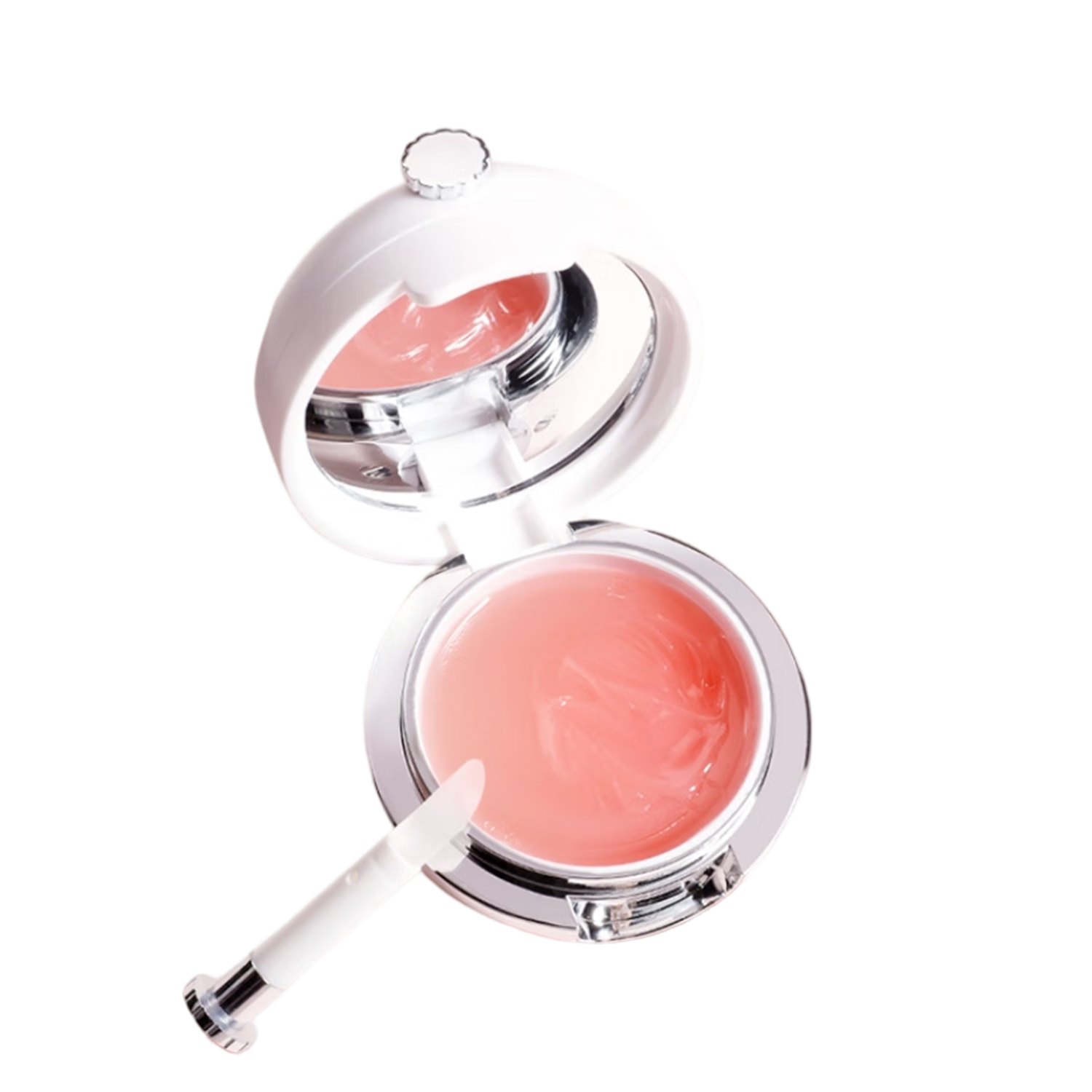 sakose凡士林唇膜13g 夜间睡眠润唇膏淡化唇纹去死皮角质带镜子加唇膜刷