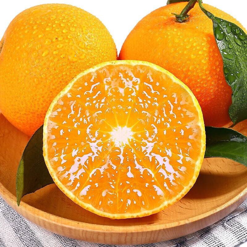果食鲜丰四川爱媛38号果冻橙柑橘子当季新鲜水果爆汁果冻橙 爱媛果冻橙净重4.5斤装(单果70mm+)