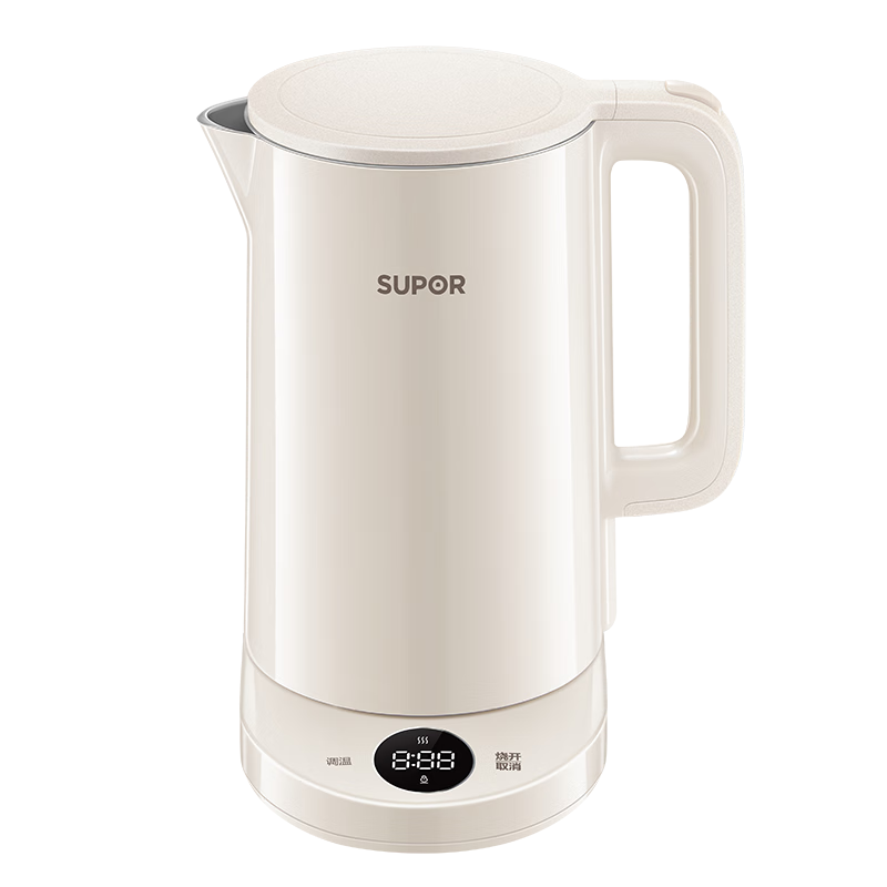 蘇泊爾(SUPOR)電熱水壺燒水壺 多段調溫 自動(dòng)斷電保溫 恒溫水壺 304健康內膽 精控健康電水壺 SW-17J78A