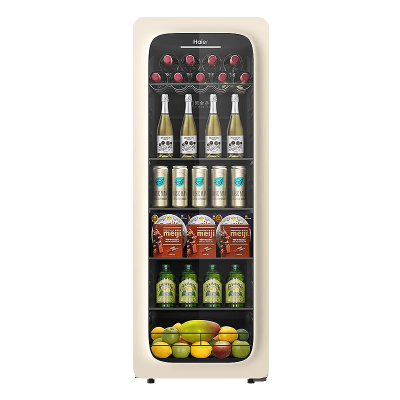 ������Haier�����ɼ��ÿ����칫�ҵ���С����ˮ�����ϲ�Ҷ��Ʊ�����ع�͸��������չʾ����С�컨Ԫ����ʽ���� 150��������������˪+�ڽ𾻻�����+������ 2209.15Ԫ(������)