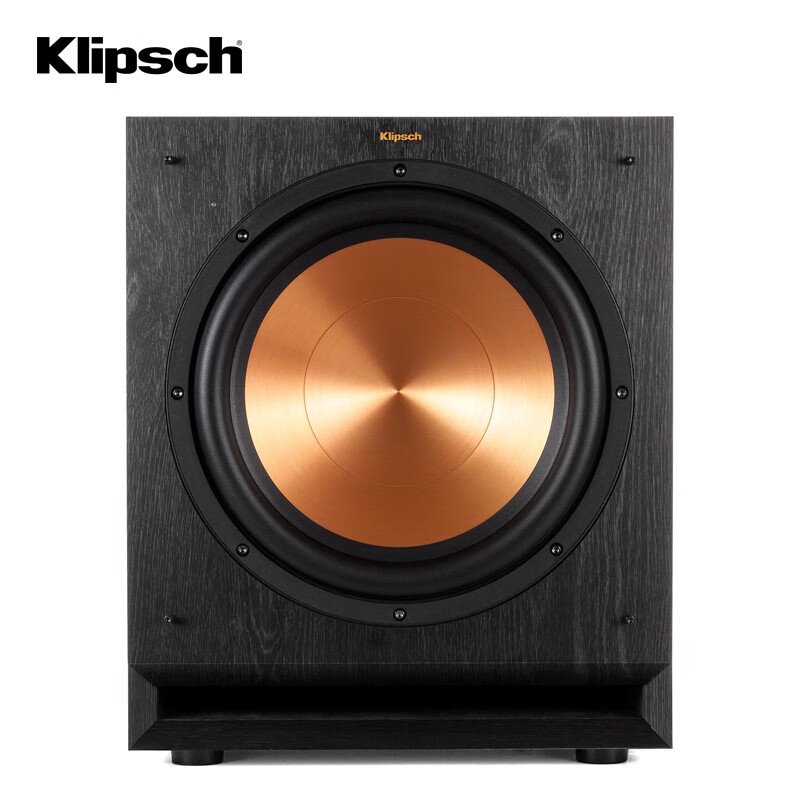 杰士（Klipsch）SPL-120 12寸有源低音炮家庭影院大功率有源超重低音家用客廳HiFi低音炮 黑色