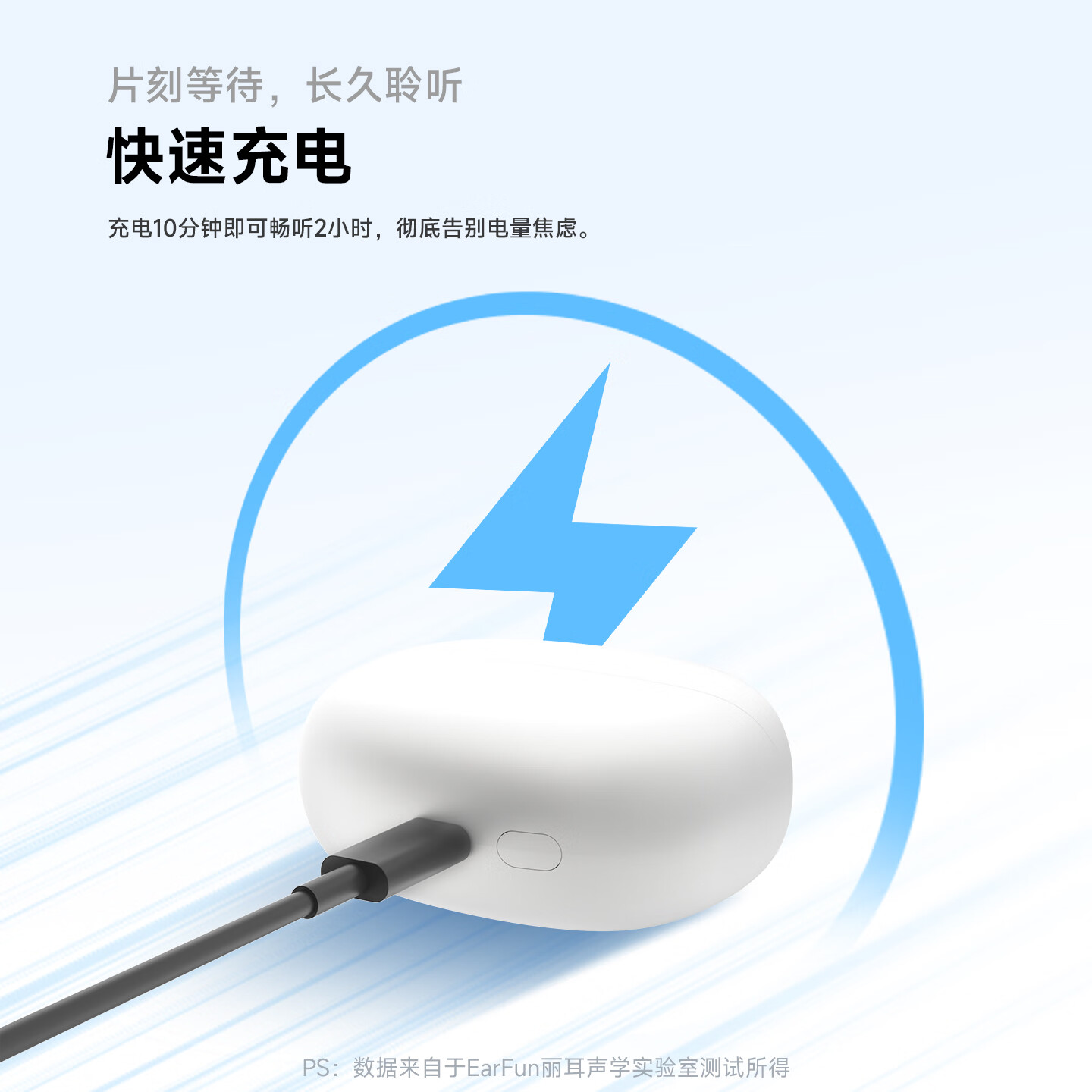 EarFun 丽耳【免费Ai翻译】Clip耳夹式蓝牙耳机骨传导概念蓝牙6.0长续航开放式无线运动音乐跑步防水挂耳耳机 金标认证音质丨免费AI翻译 冷银灰 支持7天试用|18月质保|顺丰闪发