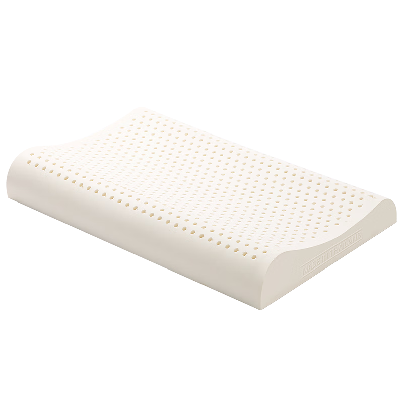 金橡树 乳胶枕 泰国原产天然乳胶颈椎枕 93%泰国原芯天竺棉枕套·低枕