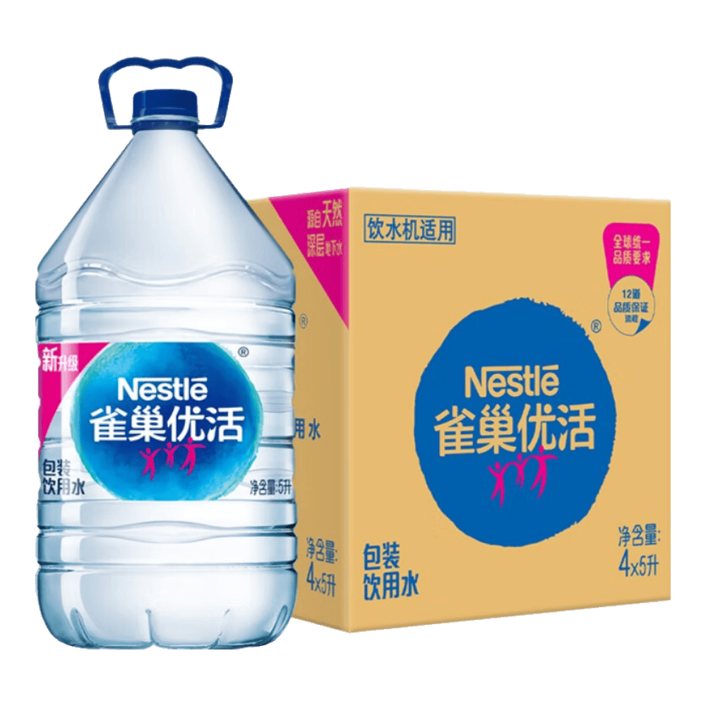 ȸ���Ż��װ����ˮ����ˮ 5L*4Ͱ ����װ ����ŷ�˱�׼��Ч�ڵ�8�¡� 22.9Ԫ