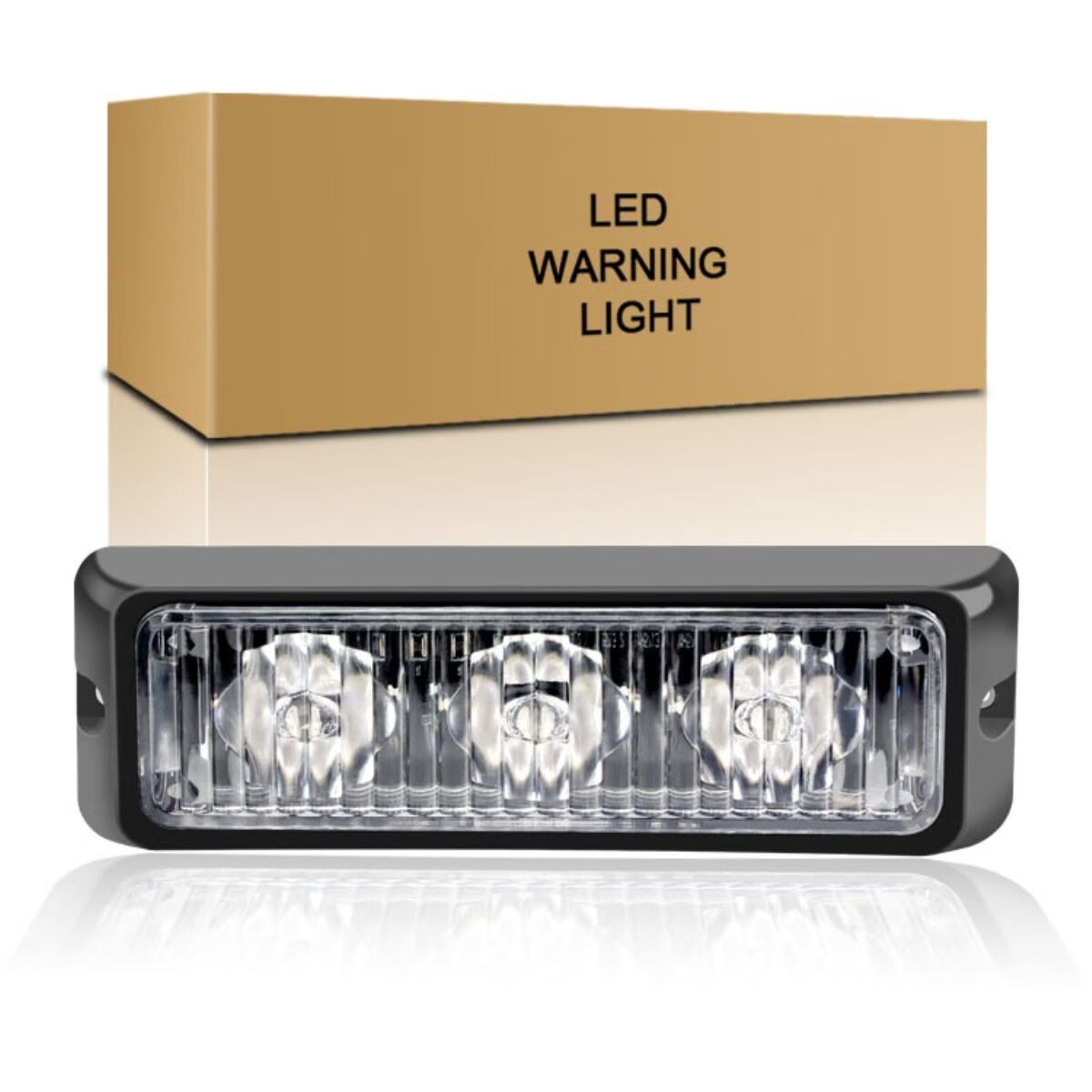 24v 大功率3led爆闪灯 货卡车侧边灯安全灯 led频
