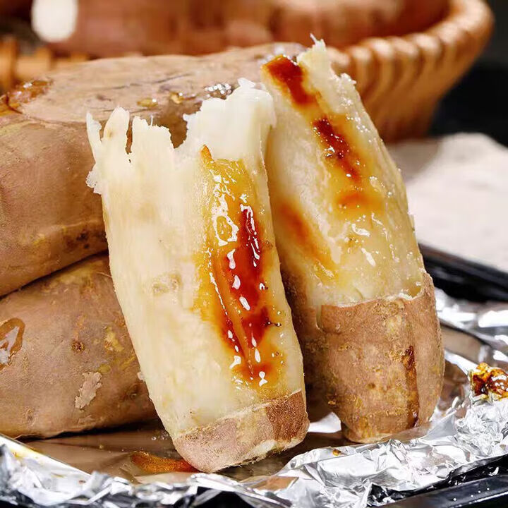 立荘新疆哈密冰糖薯现挖新鲜细腻香甜无渣 新疆哈密红薯 4.5-5斤