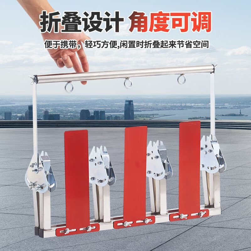 电线放线器升级款放线盘BV线三线放线神器可折叠放线架子电工工具 老款单6平方线盘