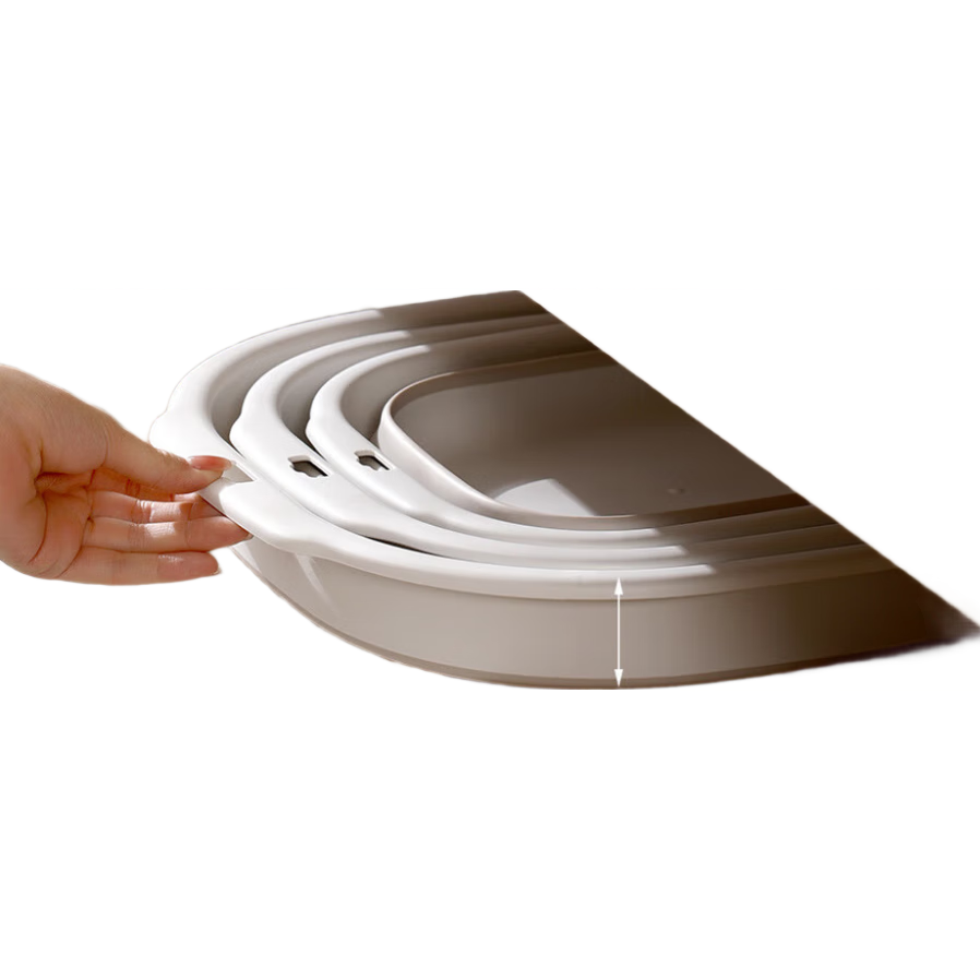 �����ݽ�Ͱ�۵���ϥ��Ͱ�������б�Яʽ��ԡ�� �к�24.5*23*9cm �Ǵ��� 2Ԫ