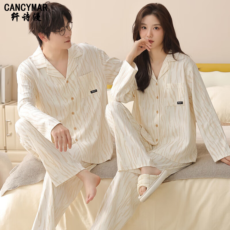 cancymar�ձ�2025�����¿�����˯��Ů�ﳤ�䴿����ʿ���ɴ�����⴩�Ҿӷ� ���콢�TSM-9913���� M Ů+��XL