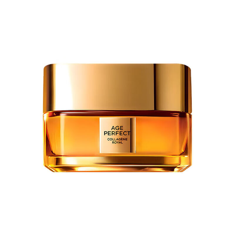 欧莱雅 L'OREAL欧莱雅滋润小蜜罐面霜全新升级水乳霜胶原抗皱抗老补水护肤品送礼 【新升级】四代花蜜胶原面霜30ml .