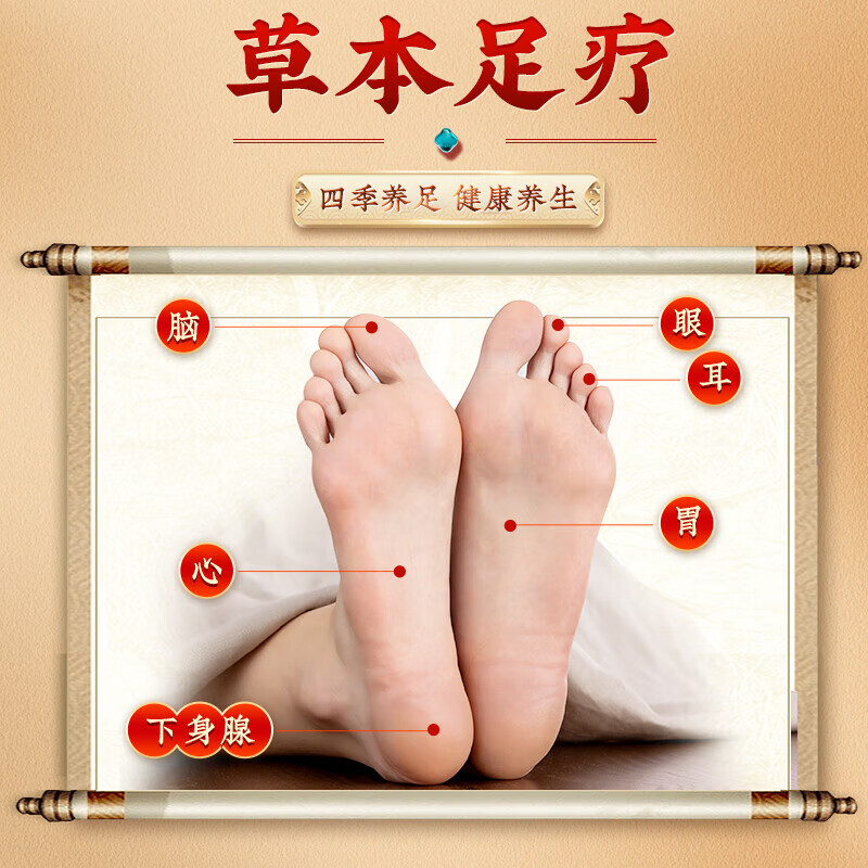 内廷上用北京同仁堂泡脚药包祛湿脾胃虚寒足浴包艾草艾叶驱寒脚臭男女士H 【1袋体验装】31包/袋